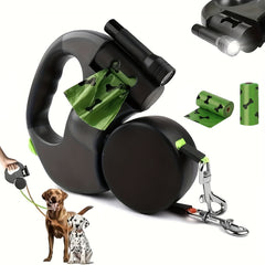 2-in-1 Retractable Dog Leash
