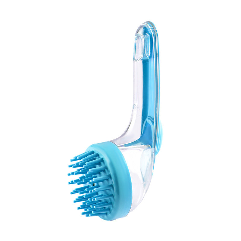 2PCS Pet Bath Brush, Dog Shampoo Brush Bubble Maker